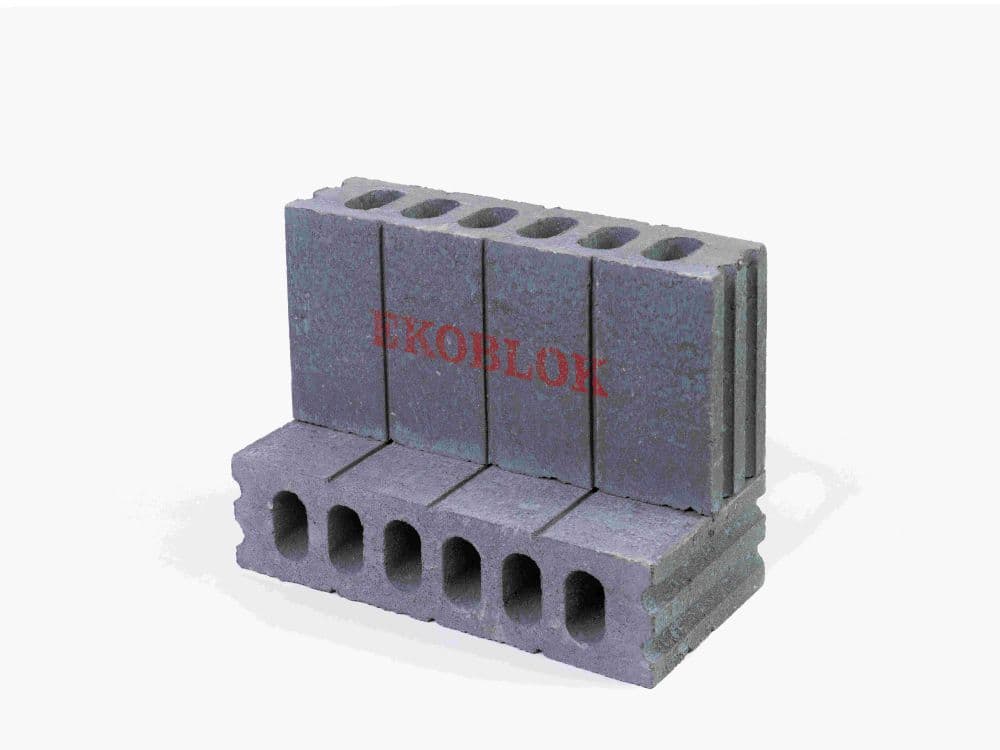 อิฐเบา EKOBLOK ขนาด 39x19x10 thumbnail 4