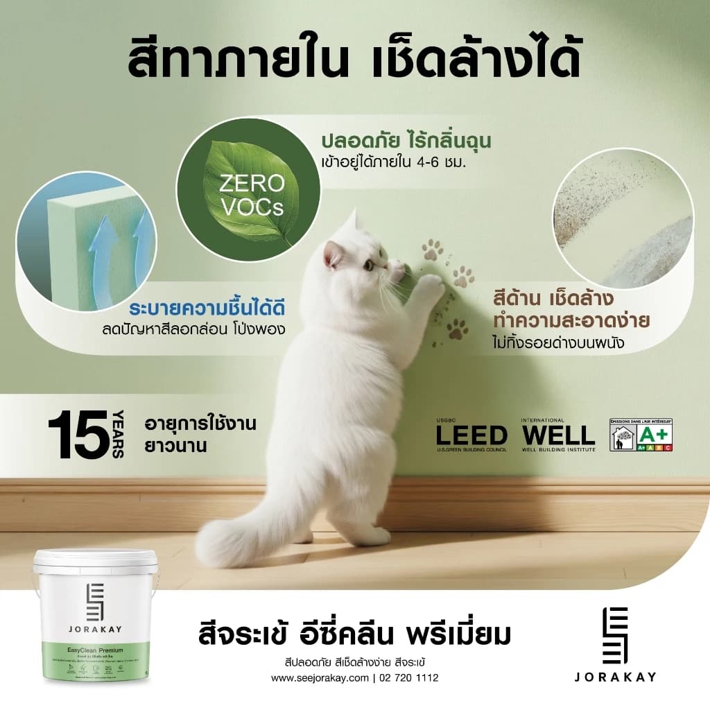 สีจระเข้ อีซี่คลีน พรีเมี่ยมขนาด. 0.75 ลิตร | SEE Jorakay thumbnail 5