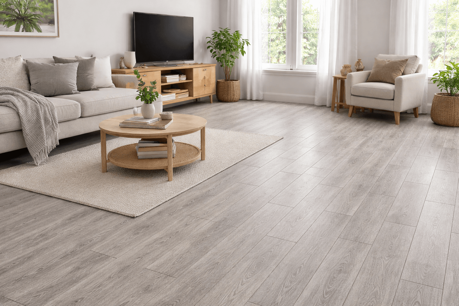 HEARTWOOD กระเบื้องยาง SPC Click-Lock สี.832 Heartwood ขนาด 18.4x122x0.55 thumbnail 2