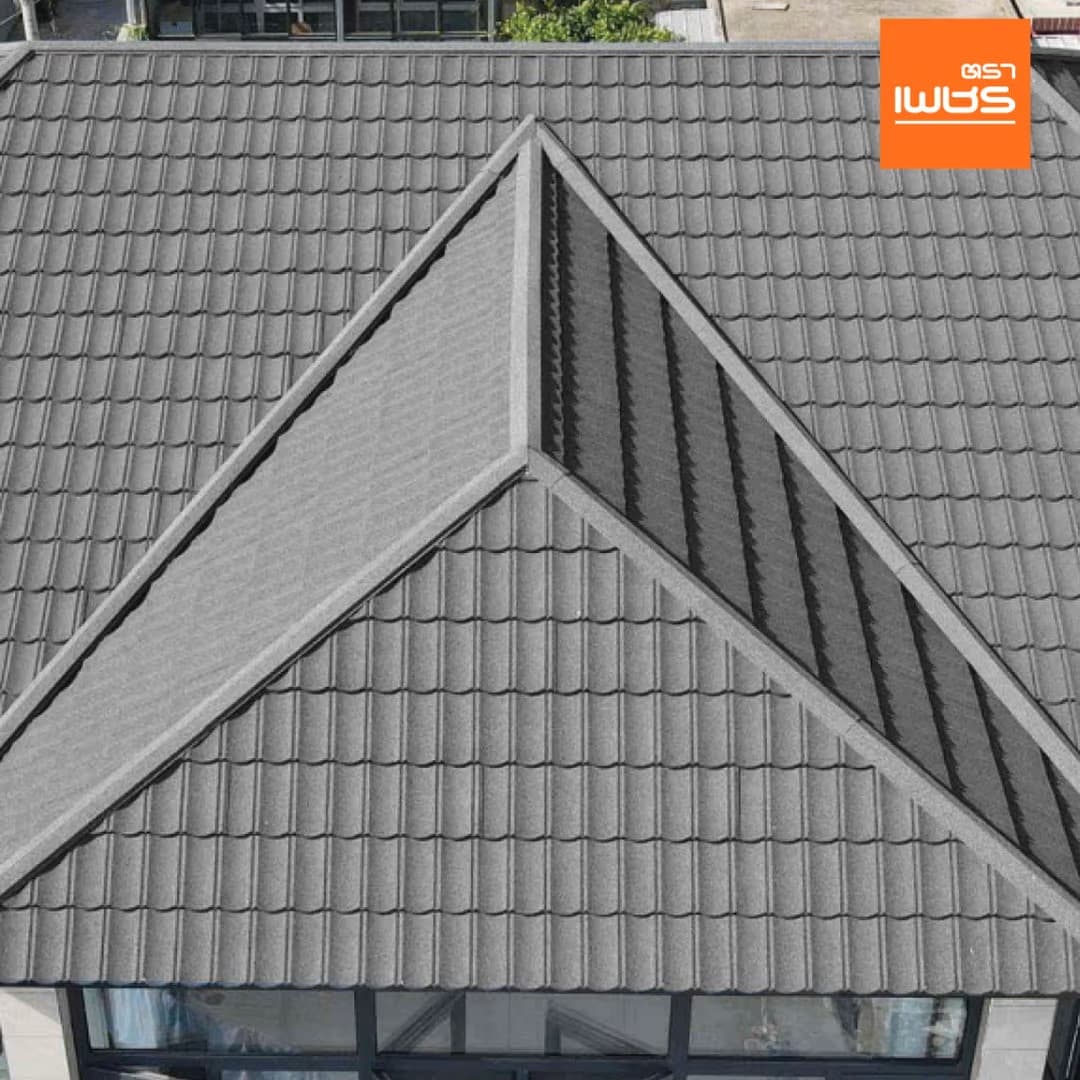 แผ่นหลังคาเหล็ก Longspan 2 Steps สี Graystone thumbnail 3