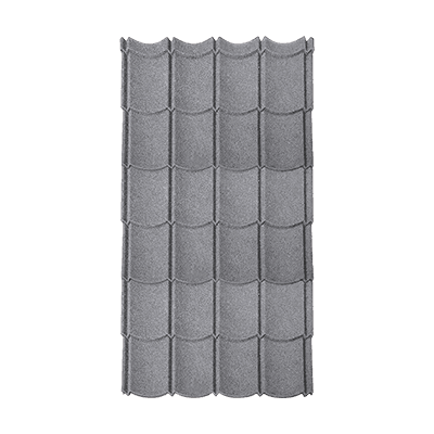 ตราเพชร แผ่นหลังคาเหล็ก Longspan 6 Steps สี Graystone